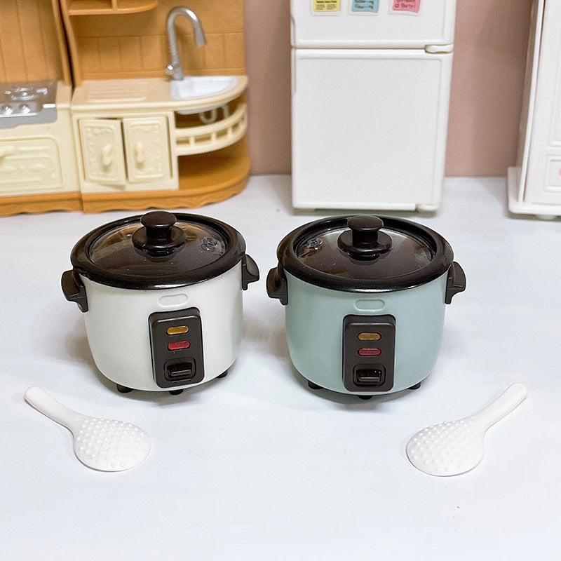 Discover the Mini Dollhouse Kitchen Rice Cooker Model