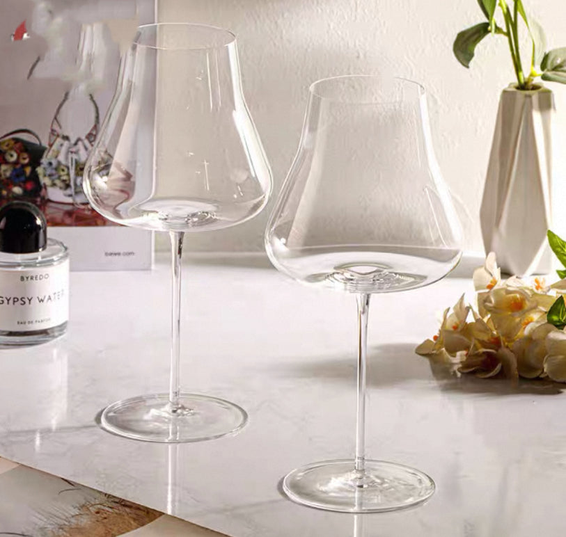 Elevate Your Celebrations with the Crystal Glass Decorative Flute Goblet Set
