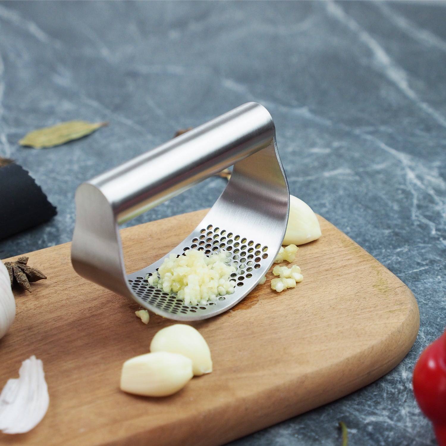 KitchenHelper™ Garlic Press